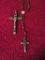 STERLING ROSARY AND CROSS MADE IN GERMANY