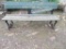 8 ASSORTED LARGE OUTDOOR BENCHES