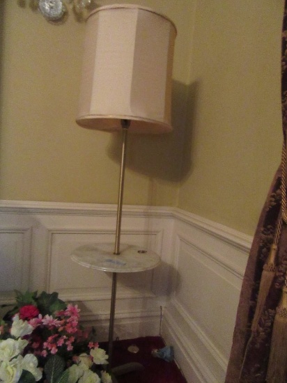 MARBLE TABLE FLOOR LAMP
