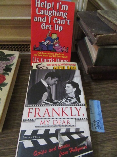 FRANKLY MY DEAR, MEN ARE LUNATICS WOMEN ARE NUTS SIGNED BY RONALD SWARTZ, H