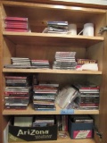 CABINET OF CD'S INCLUDING JAZZ, BIG BAND, CHRISTMAS, CLASSICAL, MORMON TABE