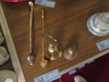BRASS BELLS AND CANDLE SNUFFER