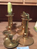 BRASS STYLE CANDLESTICKS