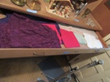 TABLECLOTHS, LINENS, AND ETC IN DRAWER