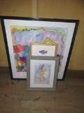 3 PRINTS AND FRAMES