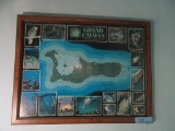 GRAND CAYMAN UNDERWATER GUIDE PRINT AND FRAME
