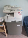 GESTETNER DSM515PFD COPIER WITH STAND AND PAPER
