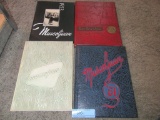 MUSCOLJUAN MUSKINGUM COLLEGE YEARBOOKS 1950 THROUGH 1953