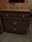 OAK FINISH 3 DRAWER CHEST