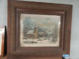 WINTER SCENE PAINTING BY CHANDLIS