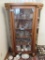 OAK CURVED GLASS CHINA CABINET