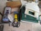 SUNTONE RECHARGEABLE LANTERN, BICYCLE PUMP, STADIUM SEATS, AND ETC