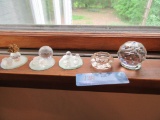 MINIATURE CRYSTAL FIGURINES AND ETC. SOME HAVE DAMAGE