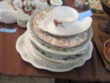 ASSORTMENT OF PLATES. SOME ROYAL ALBERT.