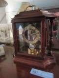 H. L. HUBBELL MANTLE CLOCK. NO NAMES ON WORKINGS