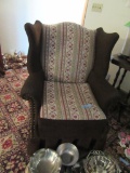 BROWN ARMCHAIR