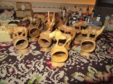 WOODEN ANIMAL NAPKIN RINGS