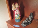 A SHIP SAILS IN BEARING GIFTS FIGURINE BY JIM SHORES AND JOLIN MADE IN CANA