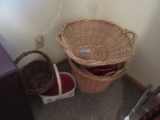 ASSORTMENT OF BASKETS AND ETC