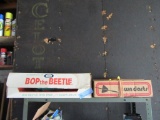 IDEAL BOP THE BEETLE GAME AND YARD DARTS GAME