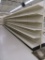 LOT 10 SECTIONS OF DOUBLE-SIDED GONDOLA SHELVING AND ONE END CAP