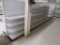 LOT 4 SECTIONS OF DOUBLE-SIDED GONDOLA SHELVING AND ONE END CAP