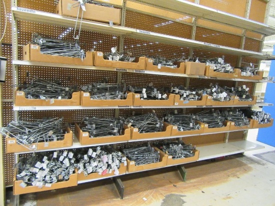 LOT PEGBOARD INVENTORY HOLDERS