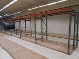 LOT 6 SECTIONS OF DOUBLE PALLET RACKING