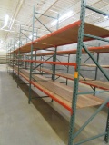LOT 6 SECTIONS OF 11.5 FT TALL PALLET RACKING