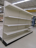 LOT 3 SECTIONS OF DOUBLE-SIDED GONDOLA SHELVING