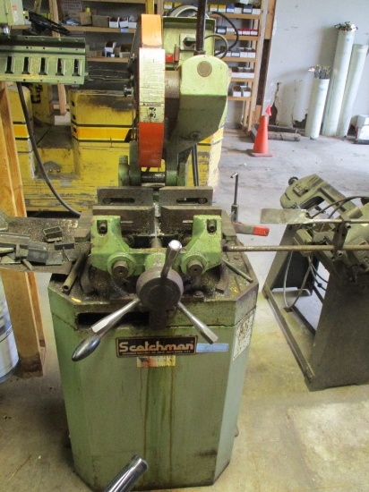 SCOTCHMAN COLD SAW WITH CONVEYOR