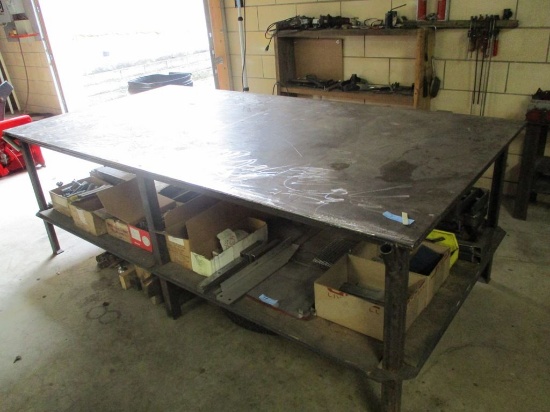 49" BY 97" STEEL TABLE ONLY.