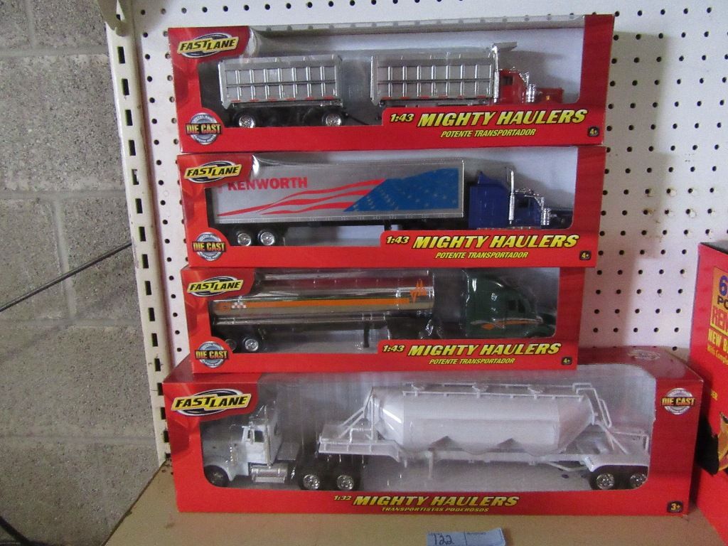 4 FAST LANE MIGHTY HAULERS ASSORTED TRACTOR | Proxibid