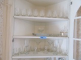 MONOGRAMMED GLASSES AND OTHER GLASSWARE