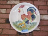 ROOSTER PLATTER MADE IN ITALY
