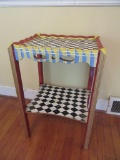 PAINTED SIDE TABLE