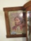 WOOD FRAMED INDIAN PICTURE