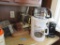 VARIETY OF SMALL KITCHEN APPLIANCES INCLUDING COFFEE MAKER, TOASTMASTER CAN