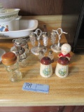 VARIETY OF SALT AND PEPPER SHAKERS