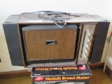 50'S TOWNCREST RADIO SET AND BREAD MAKER