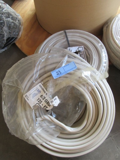 2 ROLLS 125 FT 6-2 WIRE