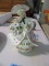 HAND PAINTED FINE CHINA VICTORIAN LADY FIGURINE