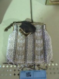 BEADED PURSE AND OTHER COIN PURSE