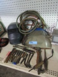 WELDING MASK, TORCHES, AND ETC