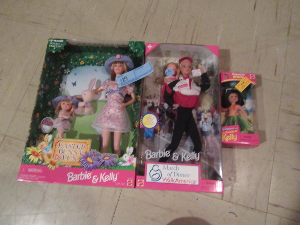 Barbie and Kelly March of Dimes Walk America NIB NEW :B001ZLX6O0