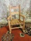 CHILD'S WOOD ROCKER