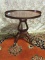 OVAL HARP DESIGN ACCENT TABLE