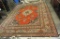 HAND WOVEN 100% WOOL PILE MADE IN ROMANIA 9 BY 12 AREA RUG