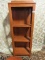 WOODEN OPEN THREE SHELF DISPLAY UNIT