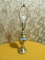 BRASS TABLE LAMP. NO SHADE